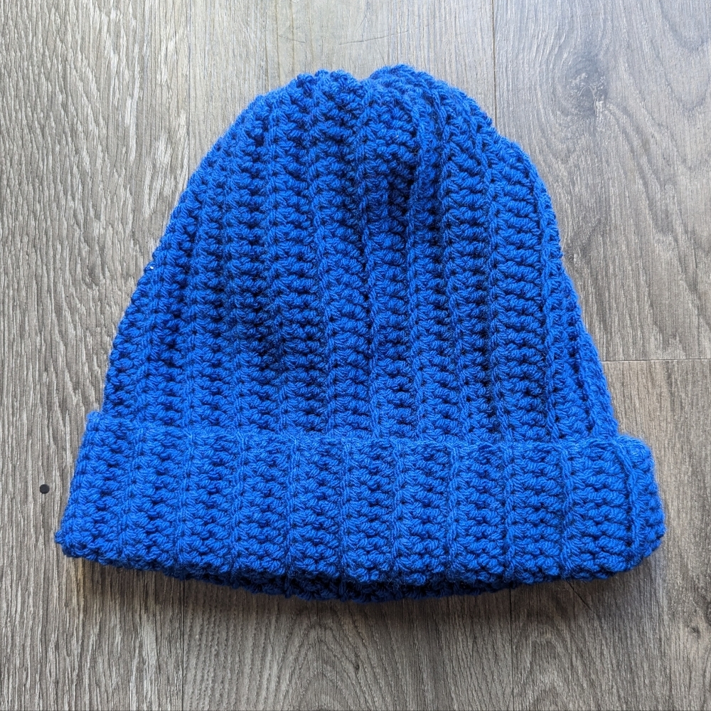 Crochet Knitted Beanie